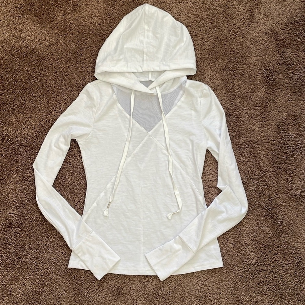 Unbranded White Hoodie